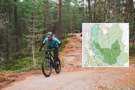 SIER NEI: IF Frøy vil ikke ha nasjonalpark i Østmarka. NOTS har en annen tilnærming til saken. Foto: Kristoffer H. Kippernes østmarka nasjonalpark forbud sykling stisykling