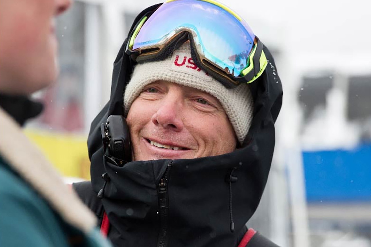 I KINA: Peter Foley er nå i Kina med landslaget, og avviser påstandene. Foto: US Ski & Snowboard Peter Foley ble kåret til årets trener.