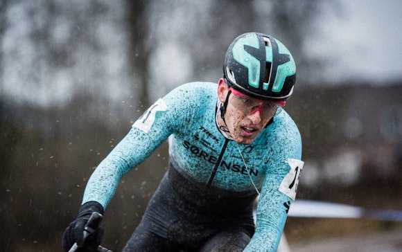TEKNIKER: Tobias Halland Johannesen har NM-gull i terrengsykling, og NM-sølv i cyclocross. Her fra Spikkestad-NM i 2019. Foto: Henrik Alpers. 
