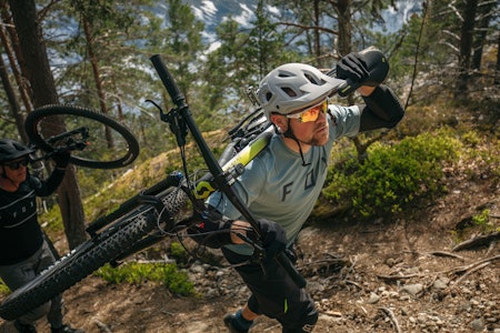 Håvard Maurset i sitt rette element.  Håvard Maurset i sitt rette element.