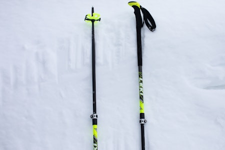Leki Aergon 2 skistaver i snø