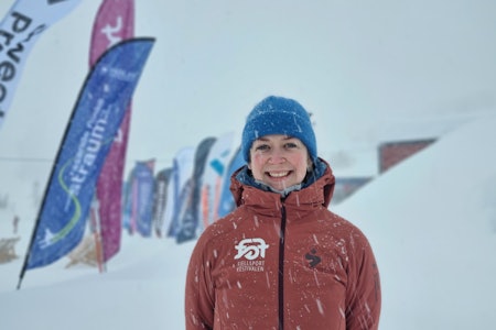 SMILER: Sjef for Fjellsportfestivalen 2022, Kamilla Marifjæren, gleder seg stort over at festivalen er i gang - og uten noen restriksjoner. fjellsportfestivalen Kamilla Marifjæren