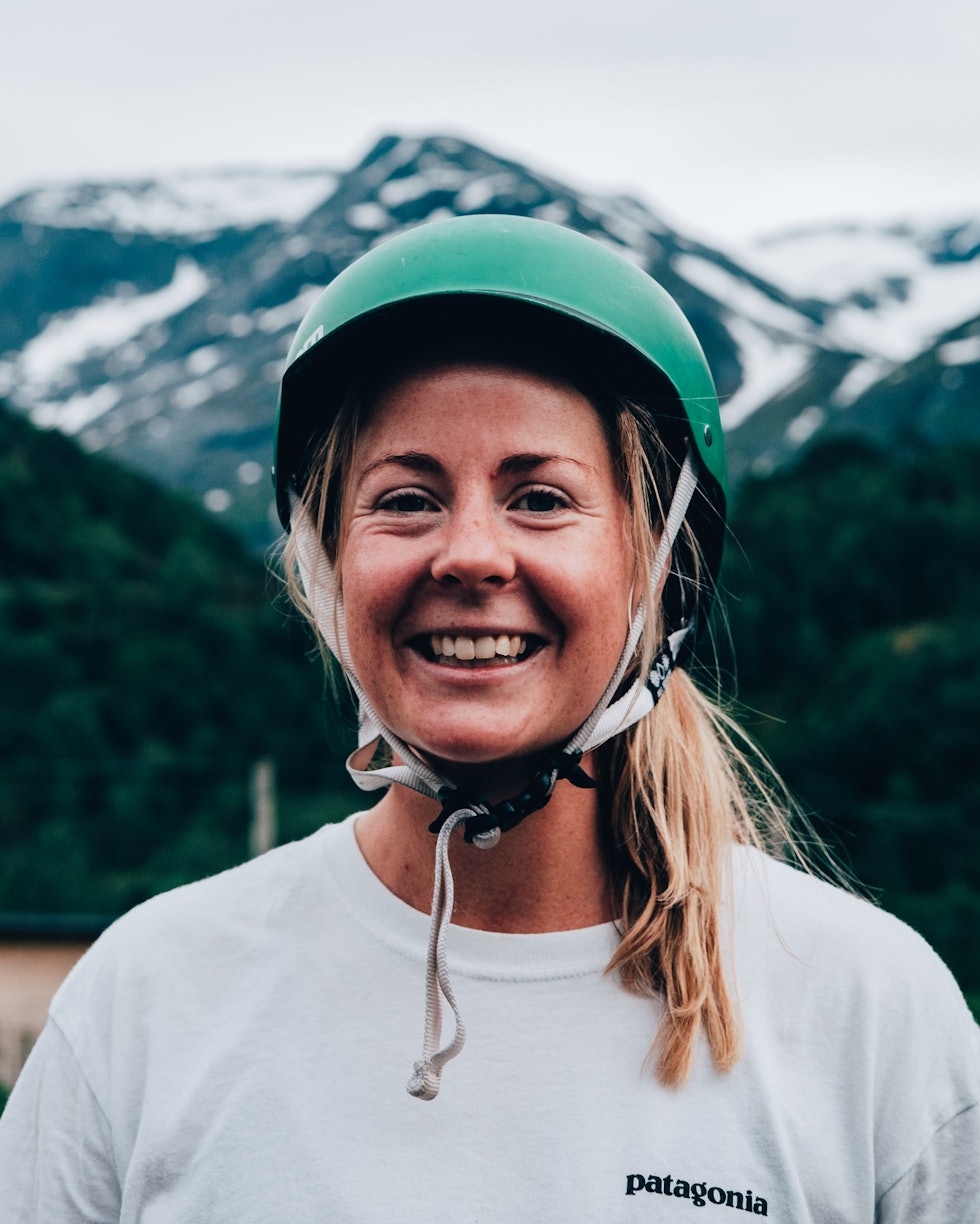 Jartrud Marie Åsvold er en av instruktørene på skatekurs for jenter. Foto: Bjørnar Brende Smestad Jartrud Marie Åsvold er en av instruktørene på skatekurs for jenter. Foto: Bjørnar Brende Smestad