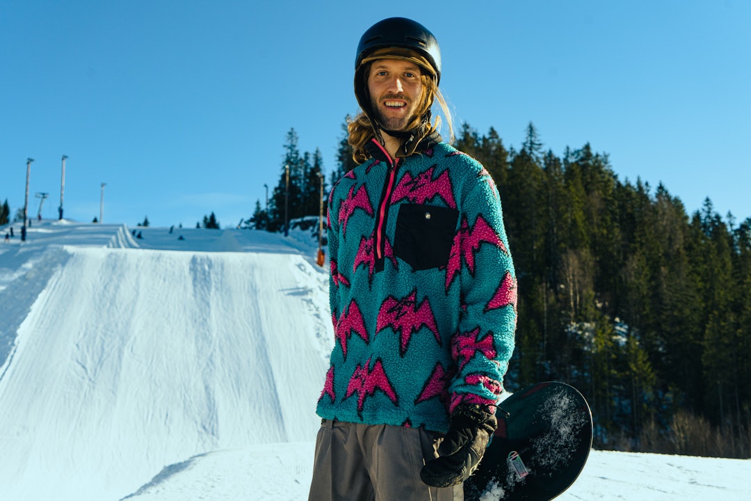TRENGER TILBUDET: Len Roald Jørgensen er fast bestemt på at Oslo trenger en superpipe. Foto: Christian Nerdrum I bunnen av Wyller Arena