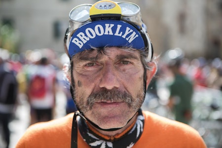 ALT VAR BEDRE FØR: Det er veteransykkelrittet L'Eroica som var inspirasjon til proffrittet Strade Bianche. I Toscana kan du hvert år ta turen til fortiden. Foto: Tor Simen Ulstein. 