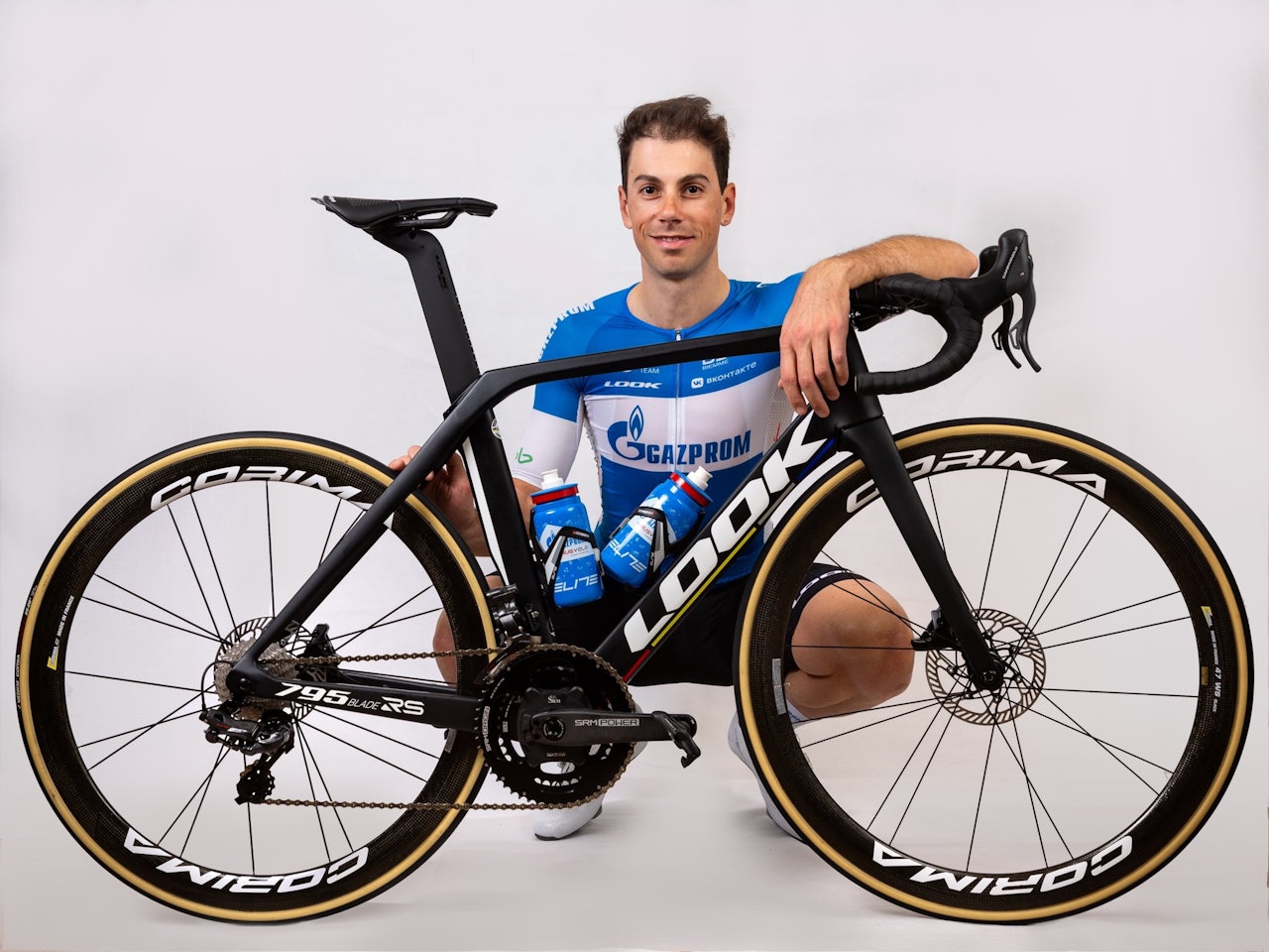 UTEN SYKLER: Look trekker seg nå som sykkel-og pedalsponsor fra Gazprom-Rusvelo. Foto: Gazprom-Rusvelo. 