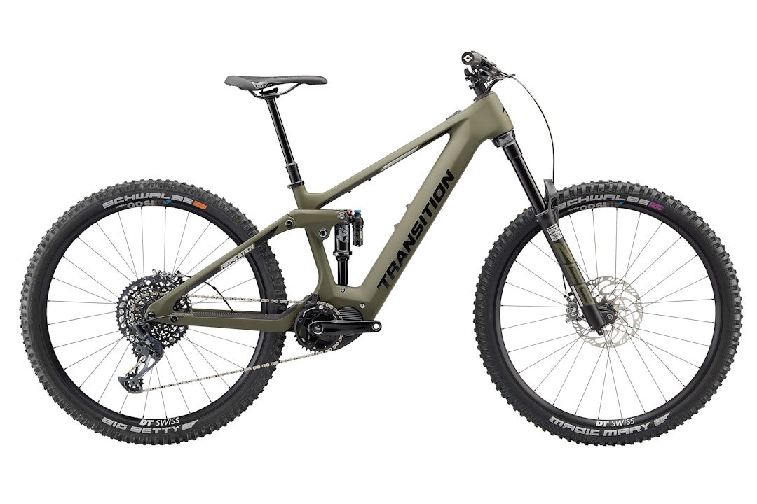DYR MORO: Repeater med GX-utstyr fra SRAM bikker godt over 90 000 kroner. Foto: Transition. transition repeater elsykkel