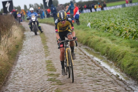 LEVENDE LEGENDE: Marianne Vos, her i den aller første utgaven av Paris-Roubaix Femmes. Foto: Cor Vos LEVENDE LEGENDE: Marianne Vos, her i den aller første utgaven av Paris-Roubaix Femmes. Foto: Cor Vos