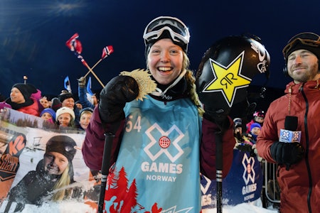KAN FORSVINNE: Johanne Killi sikret gullet i X Games i 2017. Nå kan konkurransen forsvinne fra Norge. Foto: ESPN Johanne Killi i X Games.