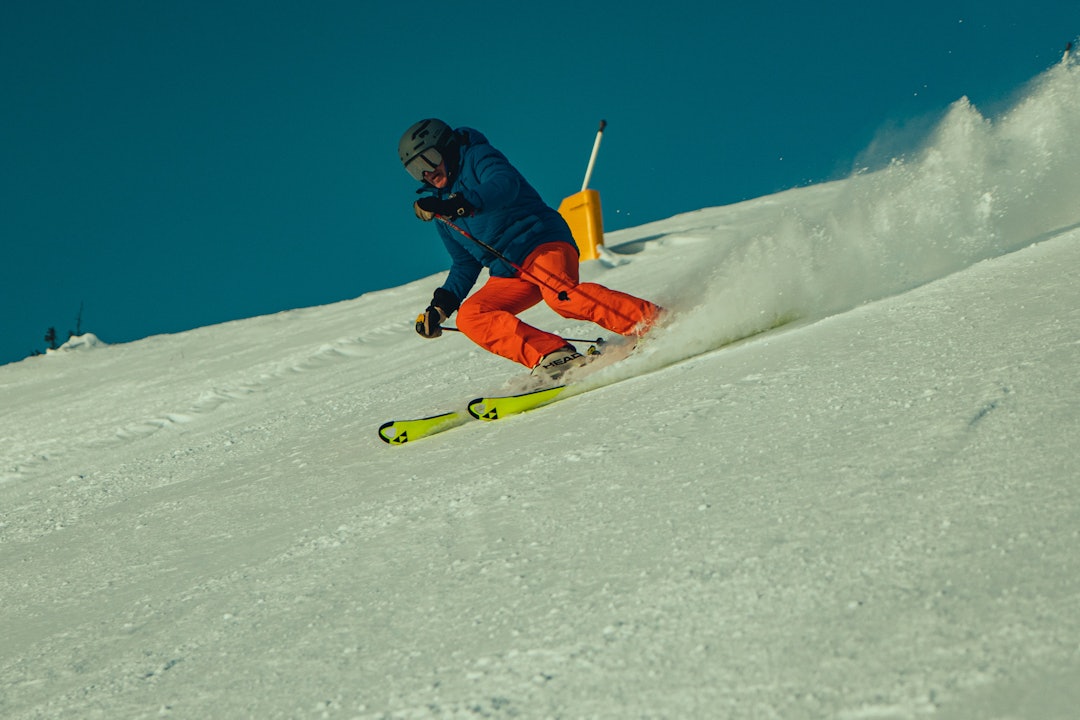 Kjell Aurmo på ski