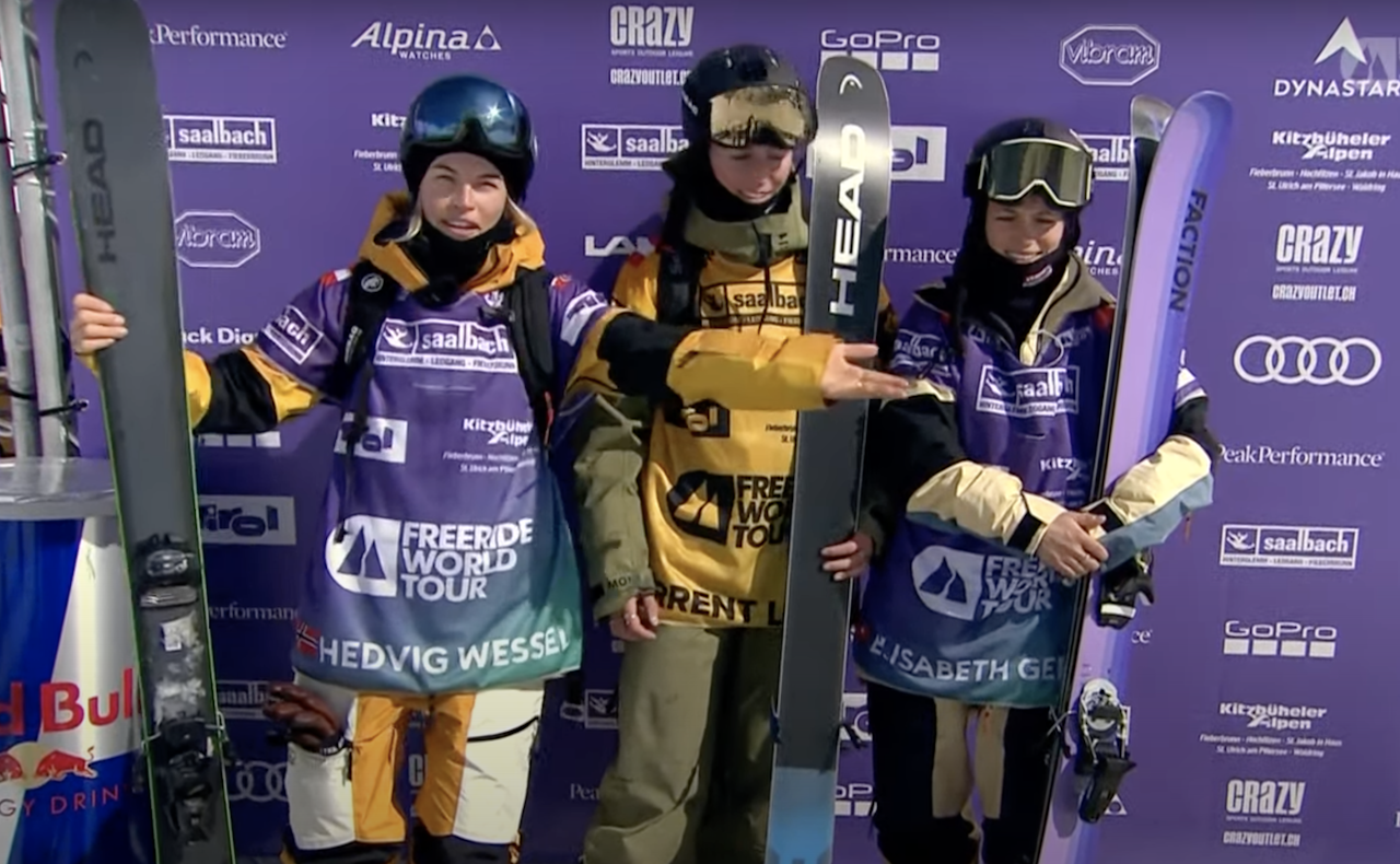 ANDRE PLASS: Norske Hedvig Wessel (til venstre) ble nummer to i Fieberbrunn, bak Jessica Hotter (i midten) og amerikanske Lily Bradley. ANDRE PLASS: Norske Hedvig Wessel (til venstre) ble nummer to i Fieberbrunn, bak Jessica Hotter (i midten) og amerikanske Lily Bradley.