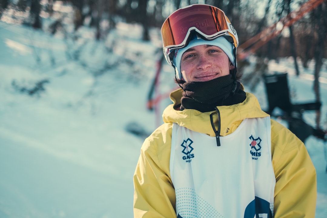 VERDENSMESTER: Marcus Kleveland sørget nok en verdensmestertittel i slopestyle. Foto: Bård Gundersen