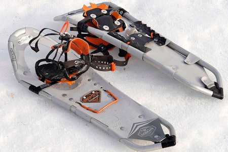 MUSESTILLE: Atlas Serrate Elektra truger for dame er noen av de stilleste trugene vi har gått på. atlas serrate elektra truger for dame på snøen