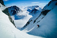 vikesoksa på ski førstenedkjøring tore meirik trygve sande