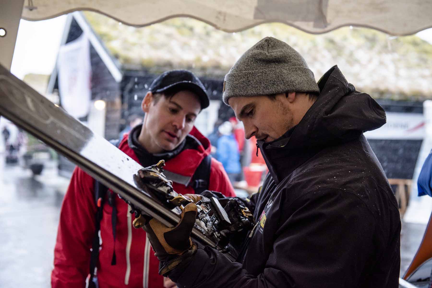 Sjekk ut hvilke ski og støvler du kan teste ut på High Camp Vatnahalsen! Foto: Martin I. Dalen