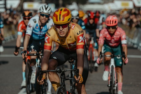 MED I TETEN: Tobias Halland Johannessen, i Volta a Catalunya. Foto: Szymon Gruchalski tobias halland johannessen volta a catalunya