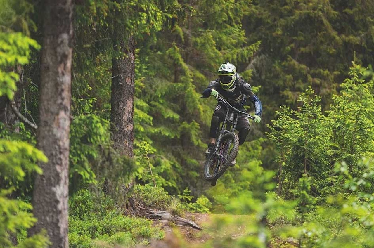 TERMINLISTA KLAR: Hafjell Bike Park(bildet) er et av anleggene hvor det blir arrangert norgescup i utfor i 2023. Foto: Kristoffer H. Kippernes. norgescup utfor 2023