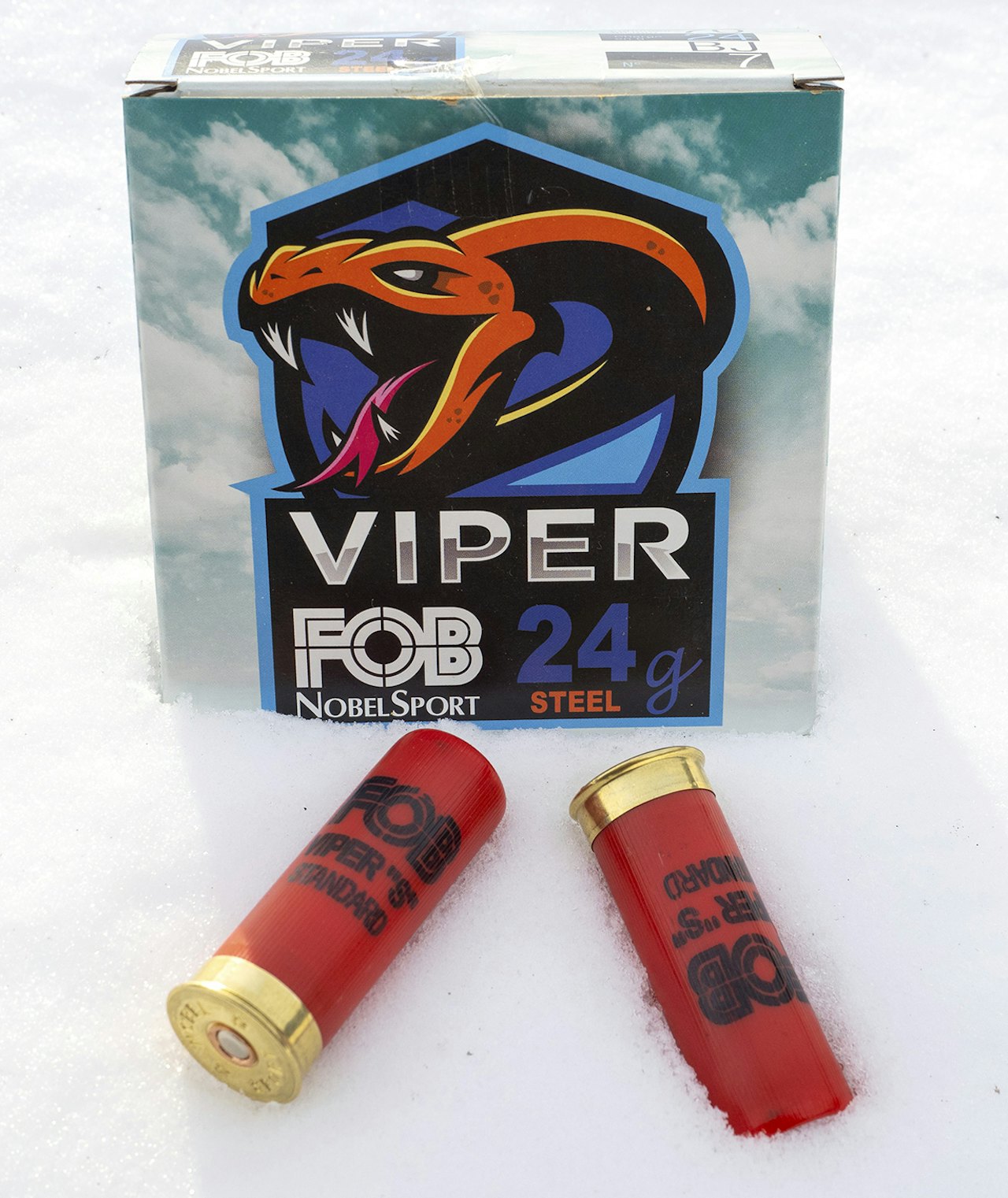TEST: Nobel FOB Viper Nobel FOB Viper leirdueammunisjon patroner og eske