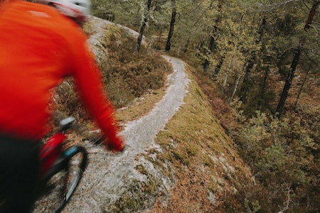 SYKLING I ØSTMARKA: Nasjonalpark i Østmarka kan bety forbud og begrensninger på stisykling. Foto: Kristoffer K. Kippernes pioneren østmarka nasjonalpark
