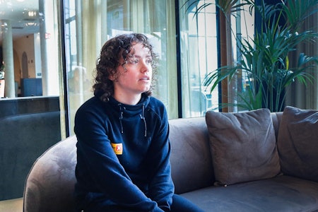 OMSTILLING: Det er en ny hverdag for Susanne Andersen, som føler hun er i ferd med å finne tilbake til seg selv i Uno-X Pro Cycling. Foto: Knut Andreas Lone susanne andersen flandern rundt 2022
