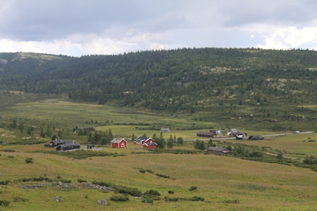 Øksendalen ligger idyllisk til på Ringebufjellet. Øksendalen på Ringebufjellet