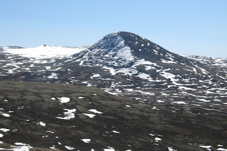 Muen (1424 moh.) er en karakteristisk topp som er et populært turmål.