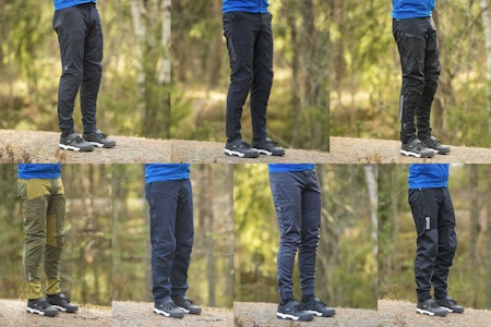 TEST: Vi har testet flere typer lange sykkelbukser for 2023/2024-sesongen. Foto: Snorre Veggan. sykkelbukse herre dame best i test 2023