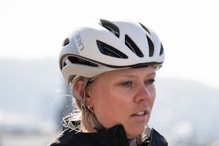 ALLE GODE TING ER TRE: Giro Eclipse Spherical MIPS er deres tredje aerohjelm i rekken. Den siste utgaven er skikkelig god. Foto: Henrik Alpers.  ALLE GODE TING ER TRE: Giro Eclipse Spherical MIPS er deres tredje aerohjelm i rekken. Den siste utgaven er skikkelig god. Foto: Henrik Alpers.