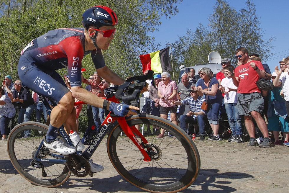 Dylan Van Baarles Roubaix-sykkel