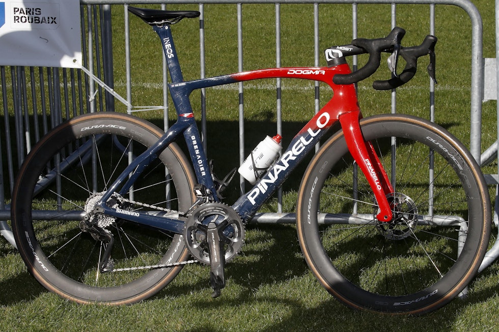 Dylan Van Baarles Roubaix-sykkel