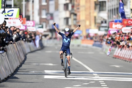 I ENSOM MAJESTET: Annemiek van Vleuten vinner Liège-Bastogne-Liège Femmes overlegent. Foto: Cor Vos liege-bastogne-liege femmes 2022 annemiek van vleuten