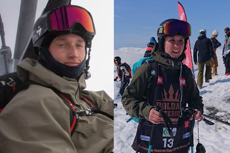 VANT: Stinius Skjøtskift og Vilde Fimreite vant årets norgescup. Foto: Tore Meirik/Erlend Sande Norgescupen frikjøring