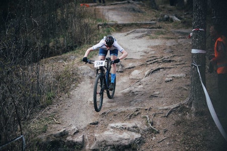 VANT FOR ANDRE DAG PÅ RAD: Line Kristine Jorde (Tangen Watt og Oksygenklubb) tok en klar seier også på dag to av Rye Bike Festival. Det var også hennes fjerde NC-seier for året. Foto. Kristoffer H. Kippernes VANT FOR ANDRE DAG PÅ RAD: Line Kristine Jorde (Tangen Watt og Oksygenklubb) tok en klar seier også på dag to av Rye Bike Festival. Det var også hennes fjerde NC-seier for året. Foto. Kristoffer H. Kippernes