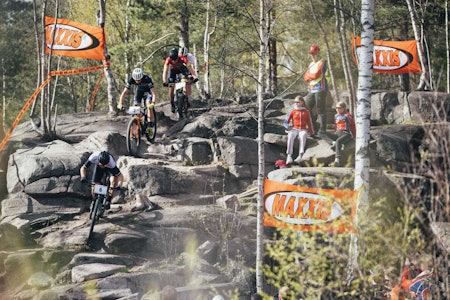 FULGTE HVERANDRE TETT: Emil Hasund Eid og Mats Tubaas Glende fulgte hverandre omtrent helt til målstreken. Foto: Kristoffer H. Kippernes FULGTE HVERANDRE TETT: Emil Hasund Eid og Mats Tubaas Glende fulgte hverandre omtrent helt til målstreken. Foto: Kristoffer H. Kippernes
