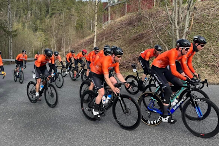 OVERLEGNE: Team Kjekkas kjørte inn til ny løyperekord i Enebakk rundt i går. Foto: Bård Olsen.