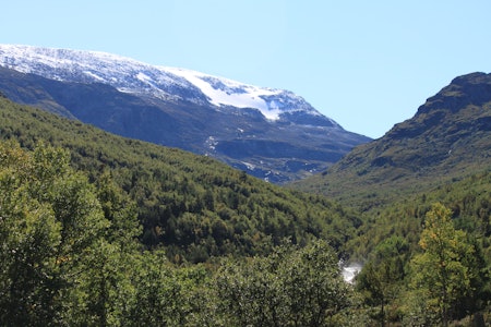 utsikt over Lundadalen fjelltur breheimen turguide