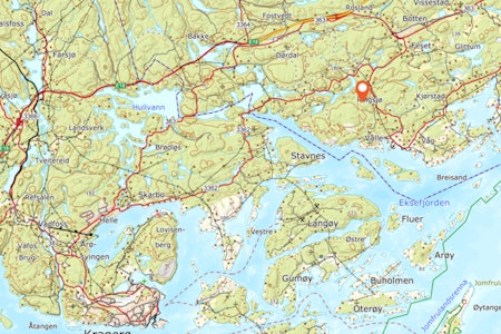 ULYKKESSTEDET: Tegdalsåsen ligger i Valle i Telemark, nordøst for Kragerø. ULYKKESSTEDET: Tegdalsåsen ligger i Valle i Telemark, nordøst for Kragerø.