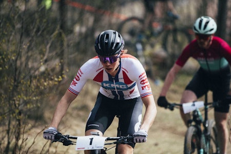 KLAR FOR VERDENSCUPEN: Erik Hægstad var tilbake i aksjon under Rye Bike Festival. Nå venter sesongens første verdenscupritt. Foto: Kristoffer H. Kippernes erik hægstad rye bike festival