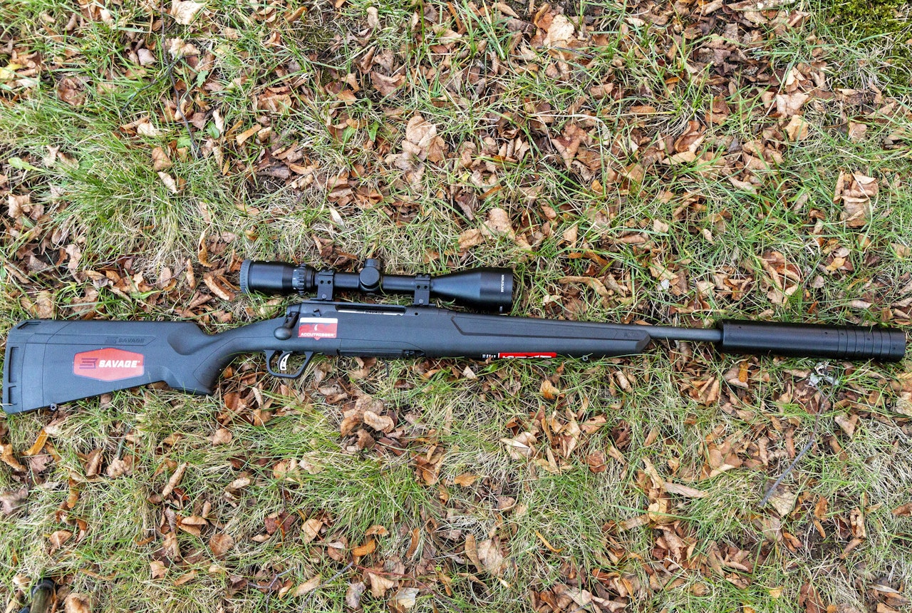 Savage Axis rifle 308 w test