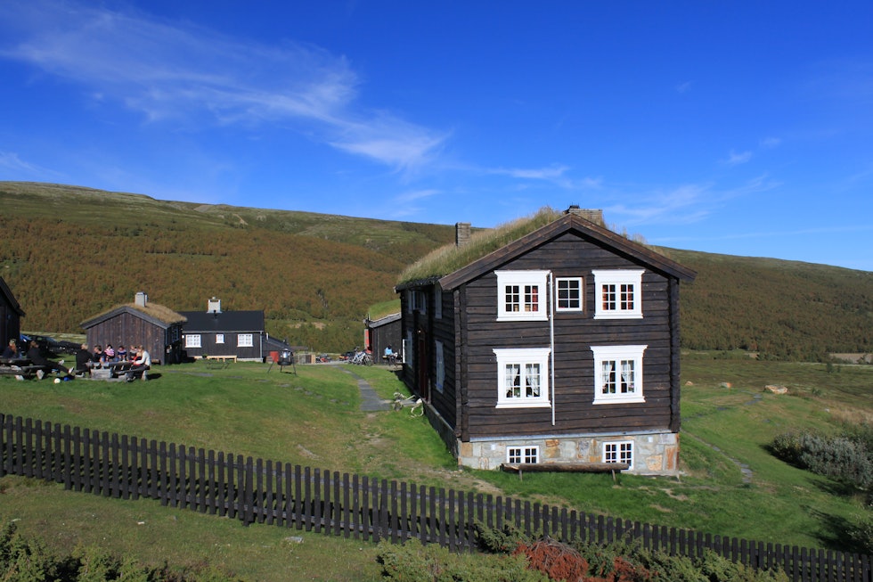 Grimsdalshytta er et fint utgangspunkt for turer i Rondane og Dovre.