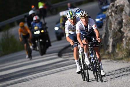 OVERLEGEN: Remco Evenepoel leverte en prestasjon i ypperste verdensklasse opp til Stavsro (Gaustatoppen) under Tour of Norway. Foto: Cor Vos