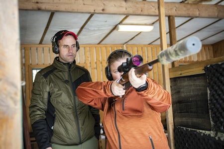 Lærerik trening: Å skyte løpende elg er egentlig mye lettere enn folk frykter. Det gjelder bare å unngå dårlige skudd! Lærerik trening: Å skyte løpende elg er egentlig mye lettere enn folk frykter. Det gjelder bare å unngå dårlige skudd!