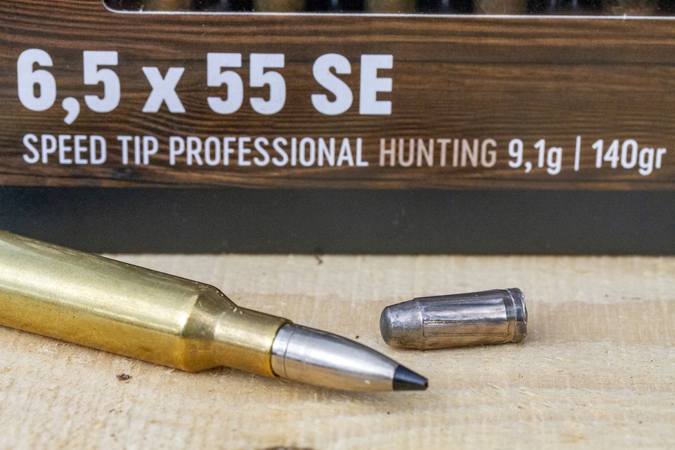 RWS Speed Tip Professional Hunting patron og ekspandert kule
