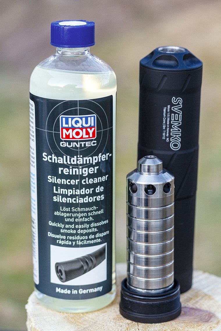 Så god som ny: Etter en runde med lyddemper-vask, ble min gamle Svemko-demper skinnende blank. Så god som ny: Etter en runde med lyddemper-vask, ble min gamle Svemko-demper skinnende blank.