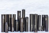 16 lyddempere plassert i snøen til testing