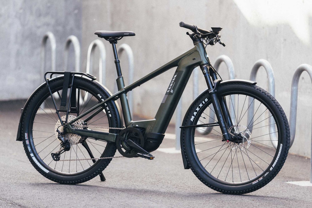 TURMASKIN: Canyon Pathlite:ON 7 SUV kan brukes til det aller meste. Foto: Kristoffer H. Kippernes.  test av canyon elsykkel