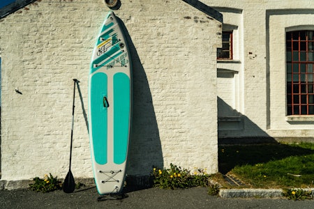 BILLIG OG OVERRASKENDE BRA: Hydro-Force Aqua Glider leverer en SUP-pakke over all forventning. Foto: Christian Nerdrum BILLIG OG OVERRASKENDE BRA: Hydro-Force Aqua Glider leverer en SUP-pakke over all forventning. Foto: Christian Nerdrum