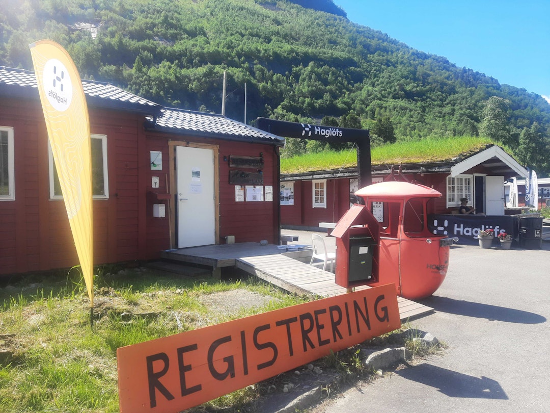 KLART: Festivalområdet klart for deltakerere. Foto: Lisa Kvålshaugen Bjærum
