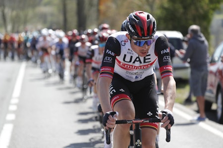 TREKKER SEG: Vegard Stake Laengen fortsetter ikke Tour de Suisse etter at romkameraten har testet positivt for koronaviruset. Foto: Cor Vos TREKKER SEG: Vegard Stake Laengen fortsetter ikke Tour de Suisse etter at romkameraten har testet positivt for koronaviruset. Foto: Cor Vos