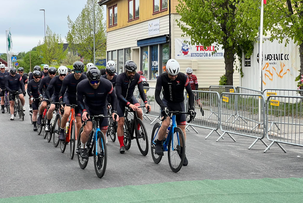 UTTAK: Kaptein Helmenbakken håper det skal være tøff konkurranse om plassene på Trimtex Cycling Team i år. Foto: Randsfjorden rundt